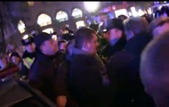 В сети появилось видео столкновений на Майдане