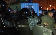 Из милиции отпустили большинство задержанных ночью на Евромайдане