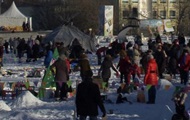 В Москве прошла арт-битва снеговиков
