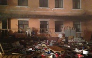 Пожар в киевском офисе КПУ потушен