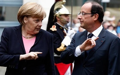Меркель и Олланд обеспокоены обстрелами Дебальцево