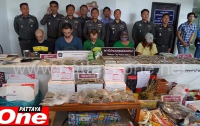 В Таиланде у троих россиян обнаружили 17 кг марихуаны