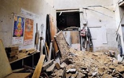В Дели обрушилось жилое здание, есть погибшие