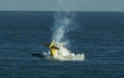 Самолет рухнул в море на авиашоу в Бразилии
