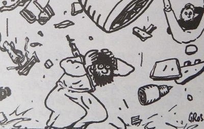 Charlie Hebdo опубликовал карикатуры на падение А321