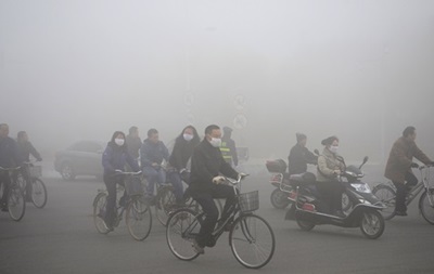 Воздушный апокалипсис. В Китае рекордное загрязнение воздуха