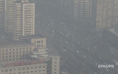 Пекин утопает в густом смоге