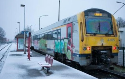 Мороз остановил движение поездов между Бельгией и Люксембургом 
