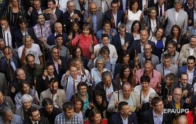 Более 700 каталонских мэров поддержали референдум о независимости