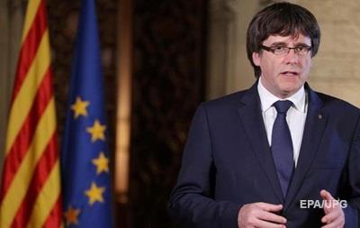 Глава Каталонии отменил официальное заявление