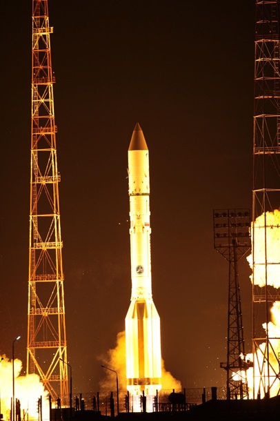 С космодрома Байконур состоялся четырехсотый запуск Протона