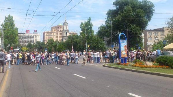  Митинг в Донецке и ложь российских СМИ 
