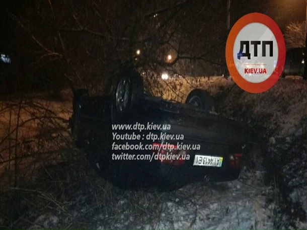 Многочисленные аварии произошли в Киеве из-за гололёда Многочисленные аварии произошли в Киеве из-за гололёда
