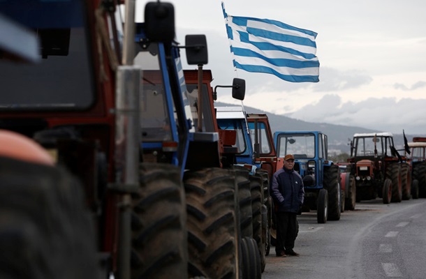 Протесты фермеров в Греции переросли в столкновения