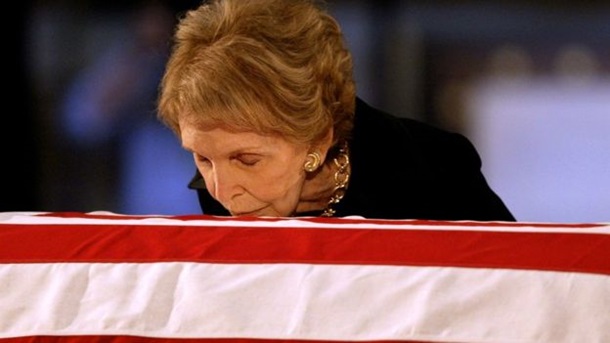 В Калифорнии умерла вдова Рональда Рейгана