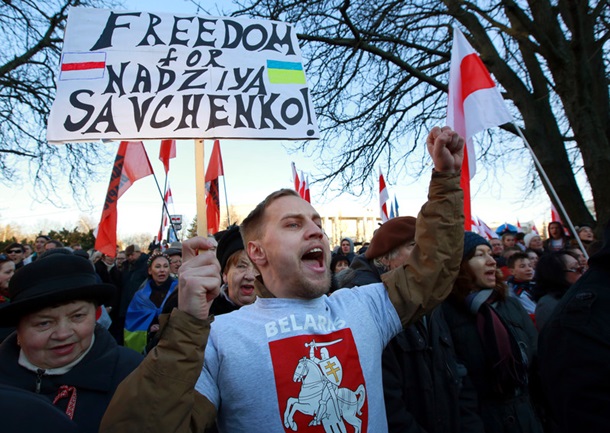 В Беларуси прошла демонстрация против Лукашенко