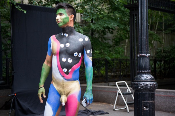 В Нью-Йорке прошел фестиваль боди-арта NYC Bodypainting Day Scott Lynch / G...