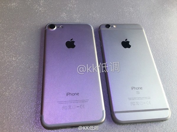 IPhone 7 сравнили с iPhone 6S