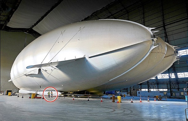В Англии показали крупнейшее воздушное судно в мире