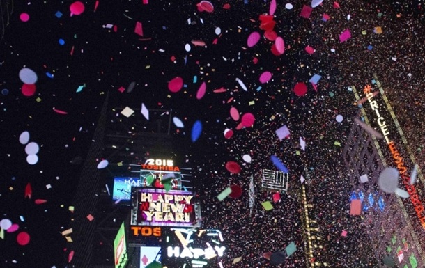Как встречали Новый год в Нью-Йорке: фоторепортаж