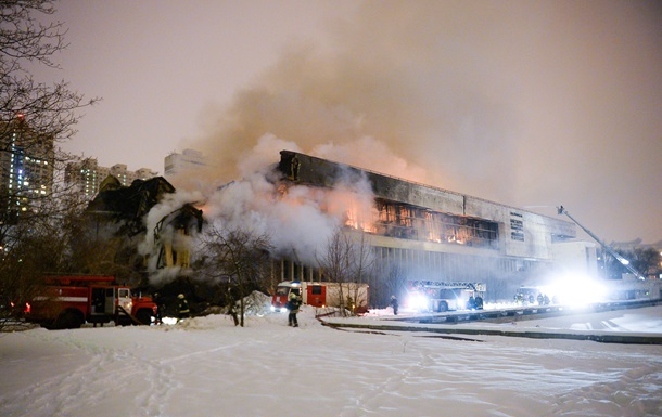В Москве потушен пожар в крупнейшей научной библиотеке