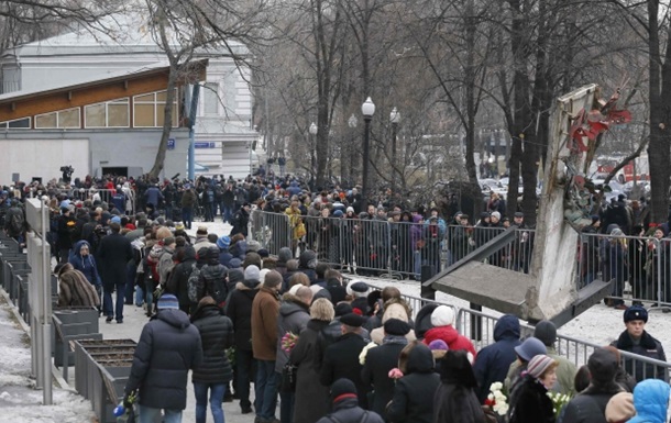 В Москве проходит прощание с Немцовым: онлайн-трансляция 