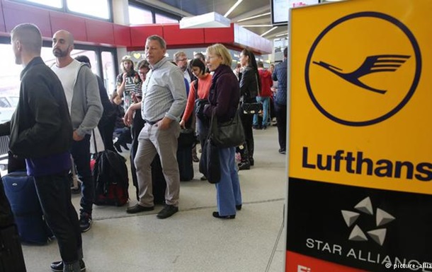 Забастовка пилотов Lufthansa привела к отмене 790 рейсов