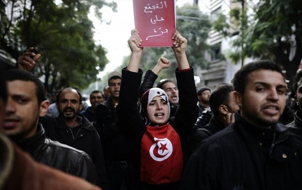 В Тунисе прошли акции против террора
