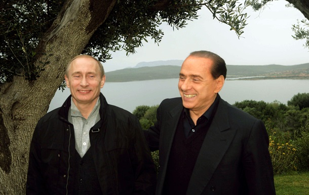Путин и Берлускони отдохнули на Алтае