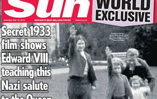 The Sun раскопал кадры с якобы нацистским приветствием королевы Елизаветы