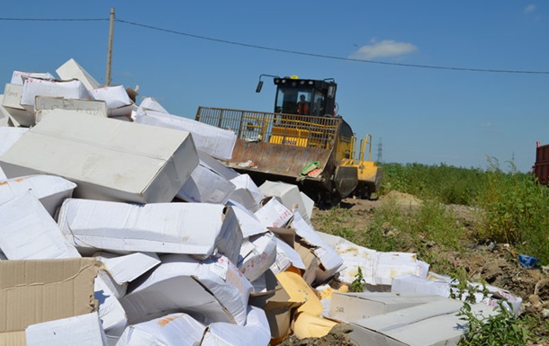 В России за сутки уничтожили почти 320 тонн санкционных продуктов