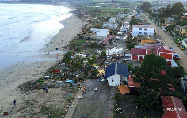 У берегов Чили произошло новое землетрясение 