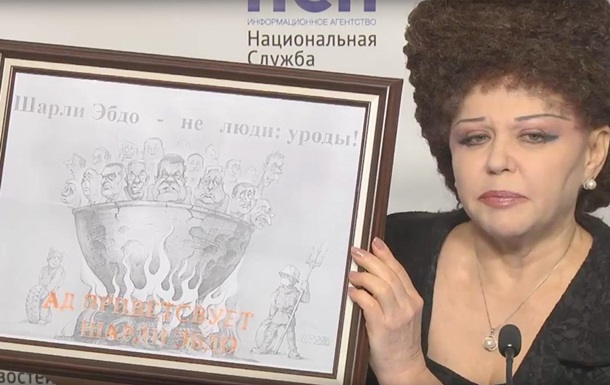 В Совфеде РФ выдали картинку с Януковичем за карикатуру на Charlie Hebdo
