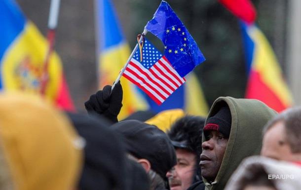 В Молдове прошли антиправительственные протесты