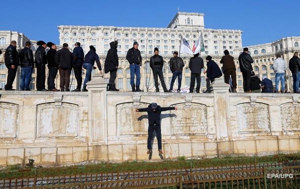 Разгневанные пастухи прорвались к парламенту Румынии