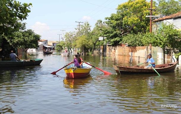 В Парагвае ввели чрезвычайное положение из-за наводнения