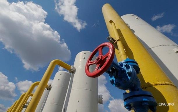 Украина использовала треть запасов газа с октября