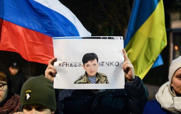 В Санкт-Петербурге задержали активистов за поддержку Савченко