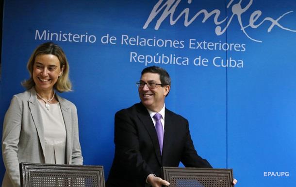 Куба и Евросоюз подписали договор о сотрудничестве