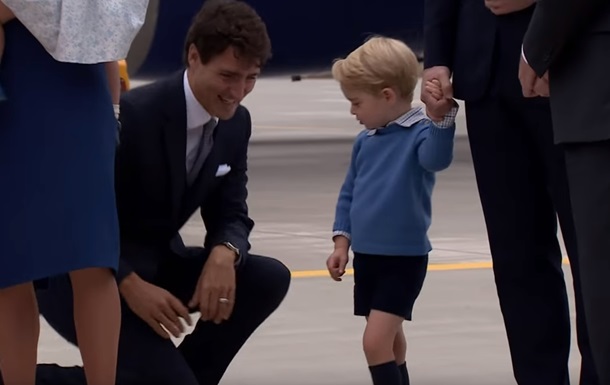 Принц Джордж отказался здороваться с премьером Канады