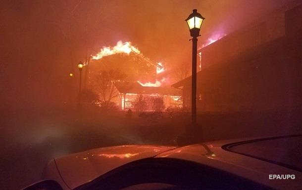 Лесные пожары в Теннесси унесли жизни семи человек