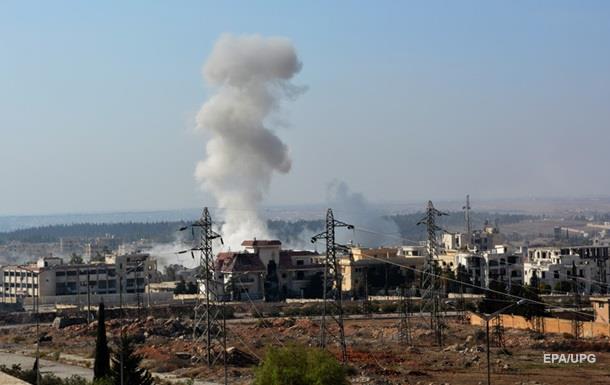 В Алеппо сбили самолет сирийских ВВС