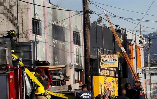 В многоэтажном здании сгоревшего клуба в Окленде не было противопожарной системы