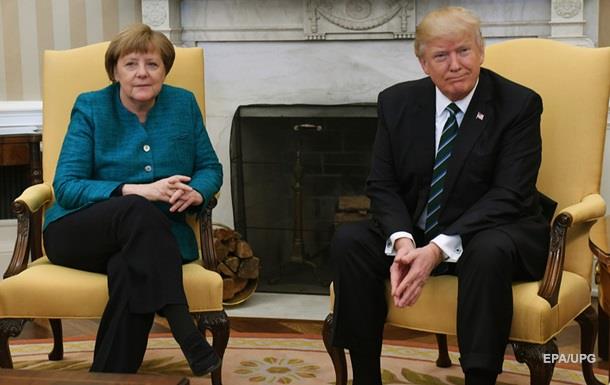 Трамп объяснил отказ пожать руку Меркель
