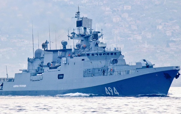 Россия перебросила фрегат в Средиземное море