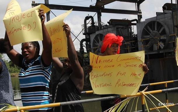В Нигерии захватили завод Shell