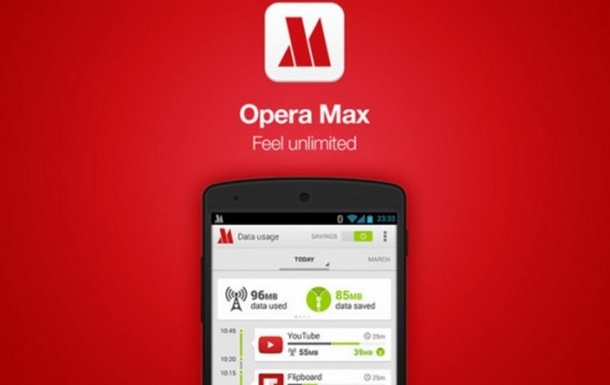 Opera  убила  Android-приложение Opera Max