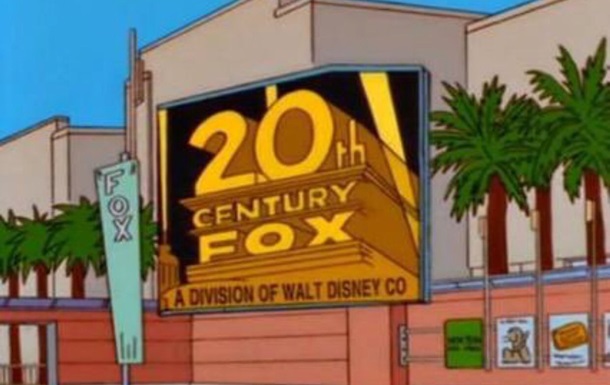 Симпсоны  предсказали слияние Disney и Fox