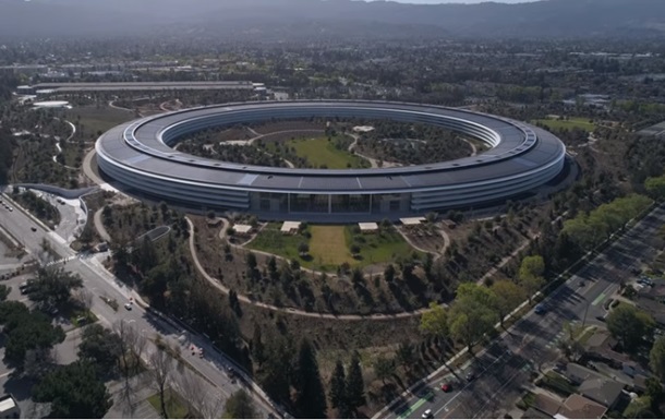 Офис будущего: появилось новое видео из Apple Park