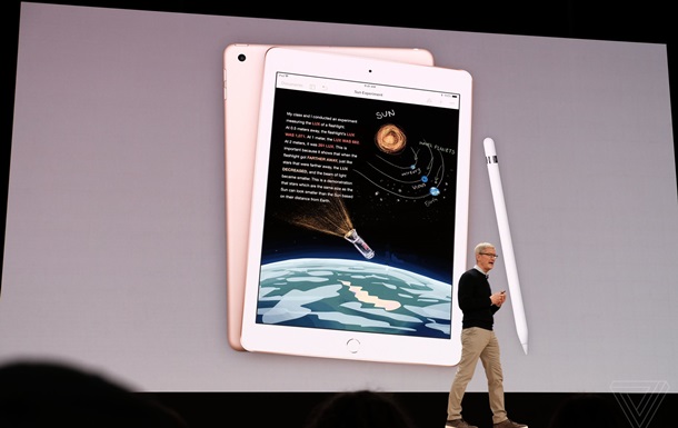 Apple официально презентовала бюджетный iPad
